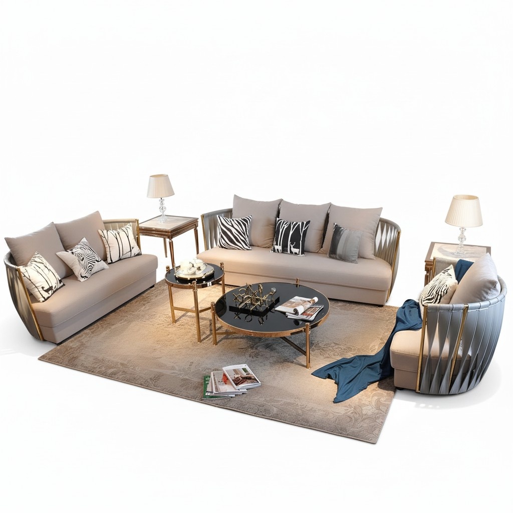 Garnitur Couch Polster Sofa Polster Sitz Garnituren 311 Designer Chesterfield