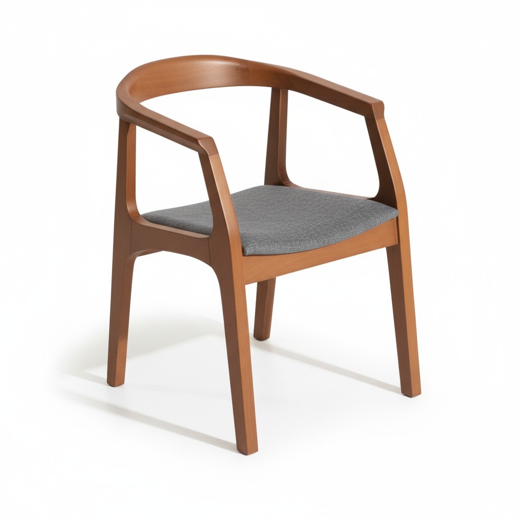 Garnitur Esszimmerstühle Küchenstühle Holzstühle Set 6tlg Stühle Braun