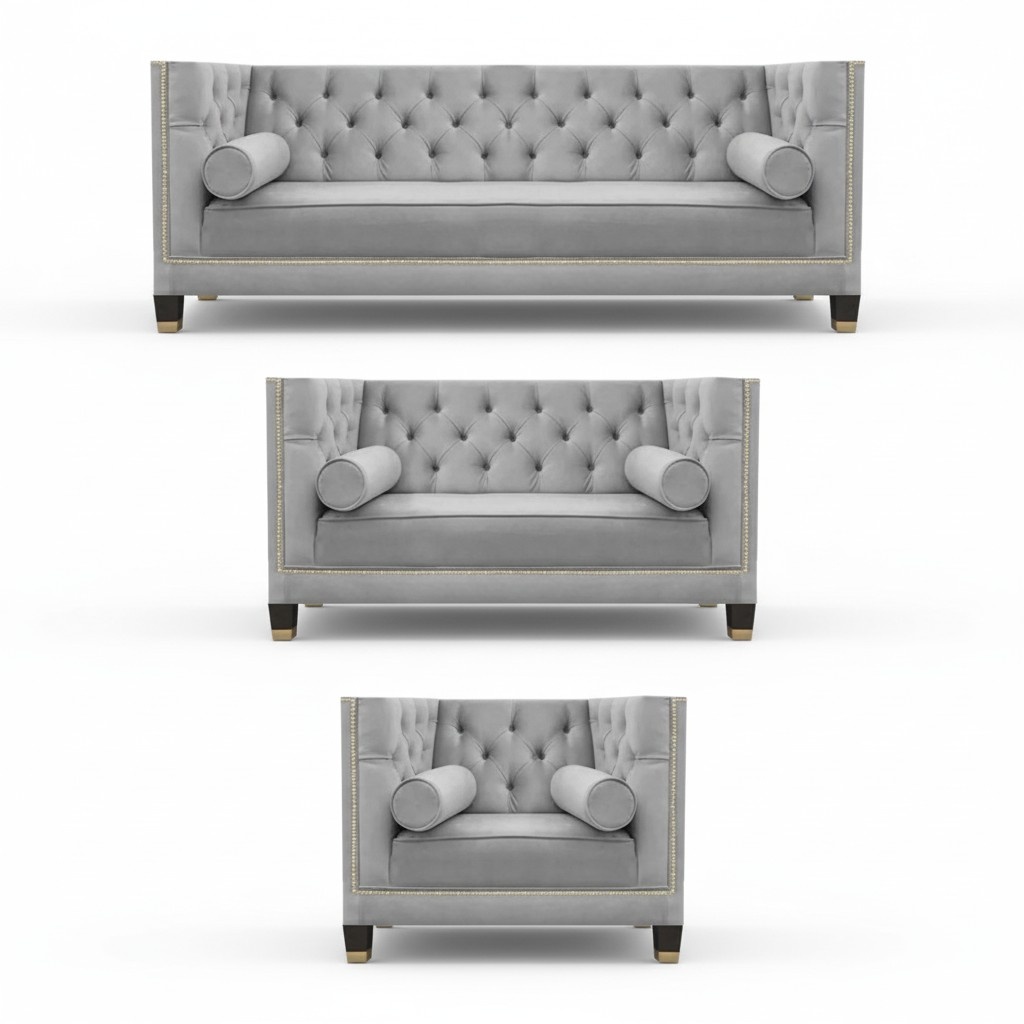 Garnitur Sofas Neu Set 3tlg Sofa Couch Wohnzimmer Sessel Sofagarnitur 3+2+1