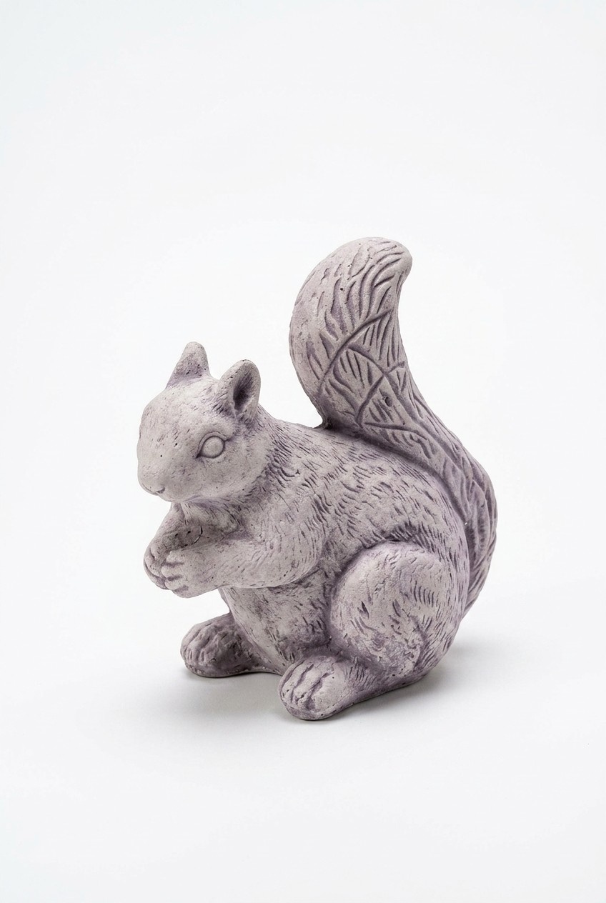 Garten Deko Eichhörnchen Statue Skulptur Figuren Skulpturen Design Figur