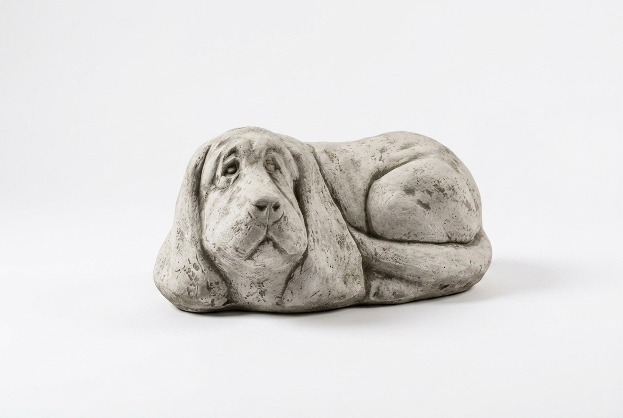 Garten Deko Hund Statue Skulptur Figuren Skulpturen Designer Figur Statuen