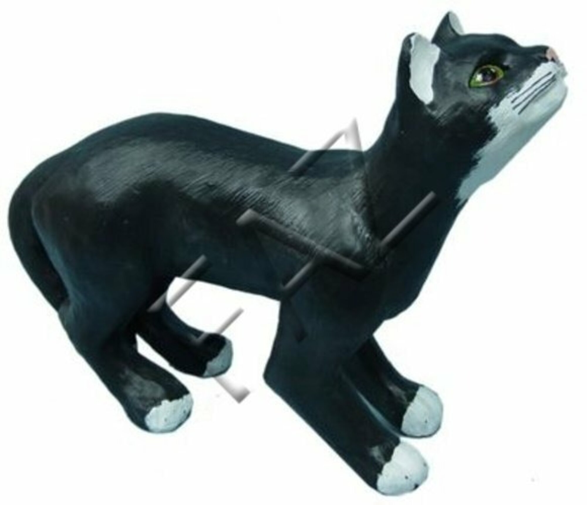 Design Katze Figur Garden Statue Skulptur Figuren Skulpturen Dekoration