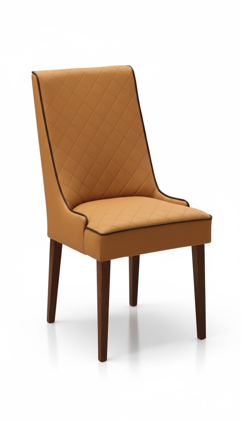 Gepolsterte Esszimmer Stühle 2x Stuhl Gruppe Stühle Garnitur Textil Stoff Neu