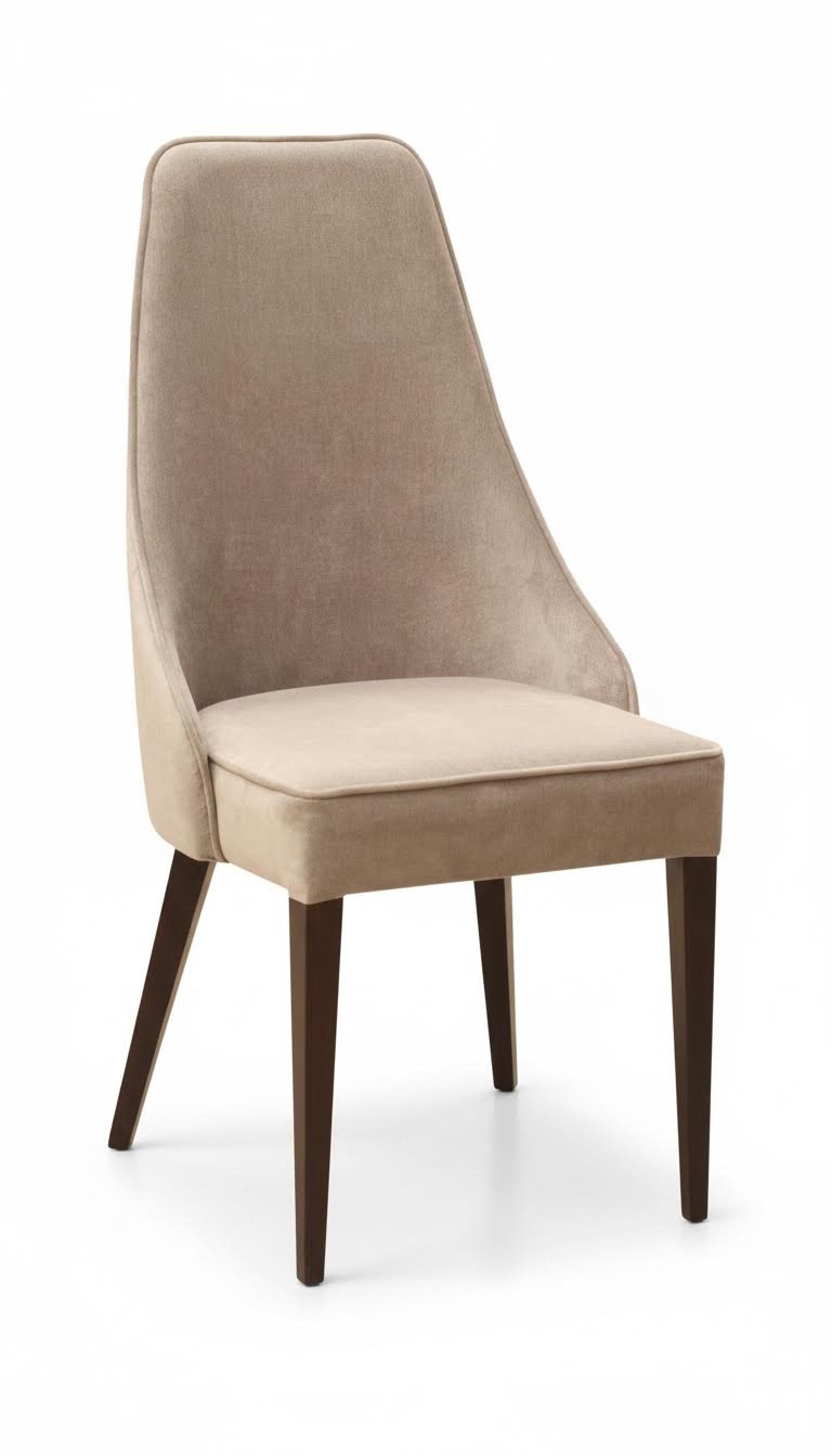 Gepolsterte Esszimmer Stühle 2x Stuhl Gruppe Stühle Garnitur Leder Design Neu