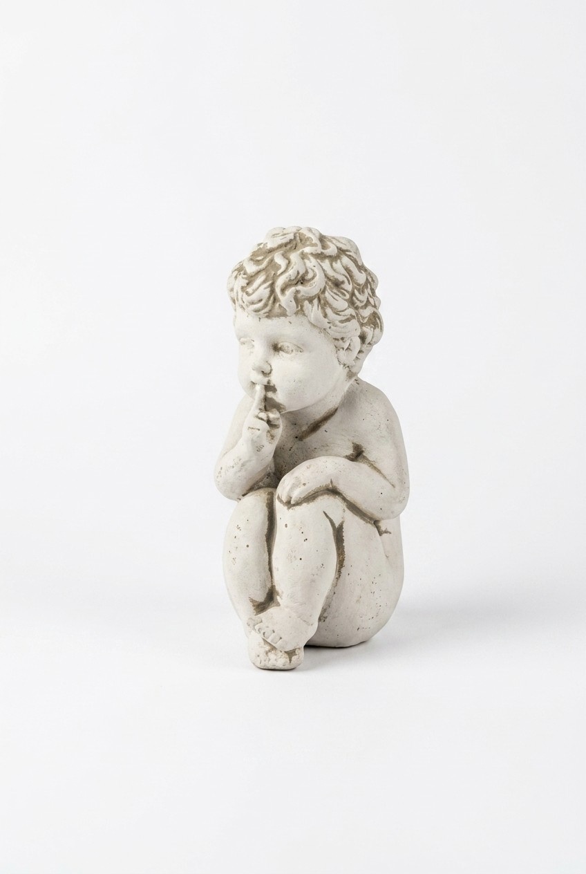Grabschmuck Grab Stein Dekoration Engel Figur Skulptur Gott Heilig 21cm