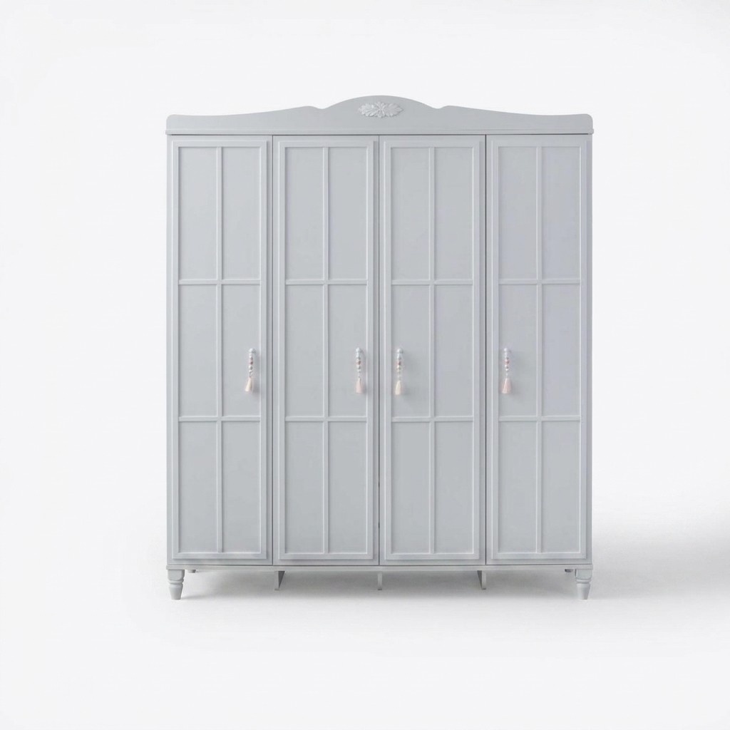 Groß Kleiderschrank Kinderschrank Schrank Holz Weiß Holzschrank Modern
