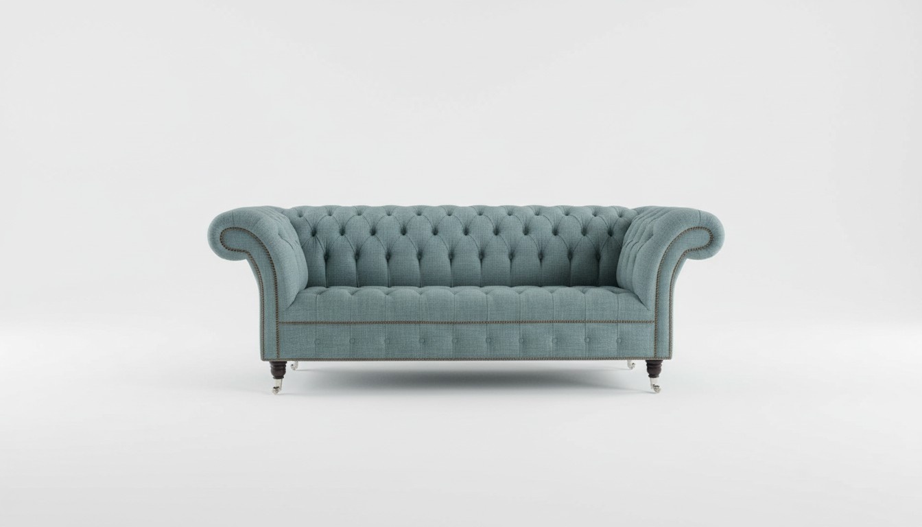 Grüne Designer Sofa Couch Polster XXL 3 Sitzer Big Sofas Couchen Textil