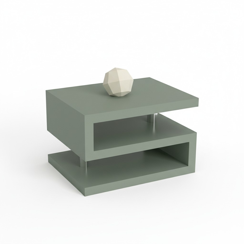 Grüner Moderner Couchtisch Luxus Holzmöbel Wohnzimmer Möbel Design Neu