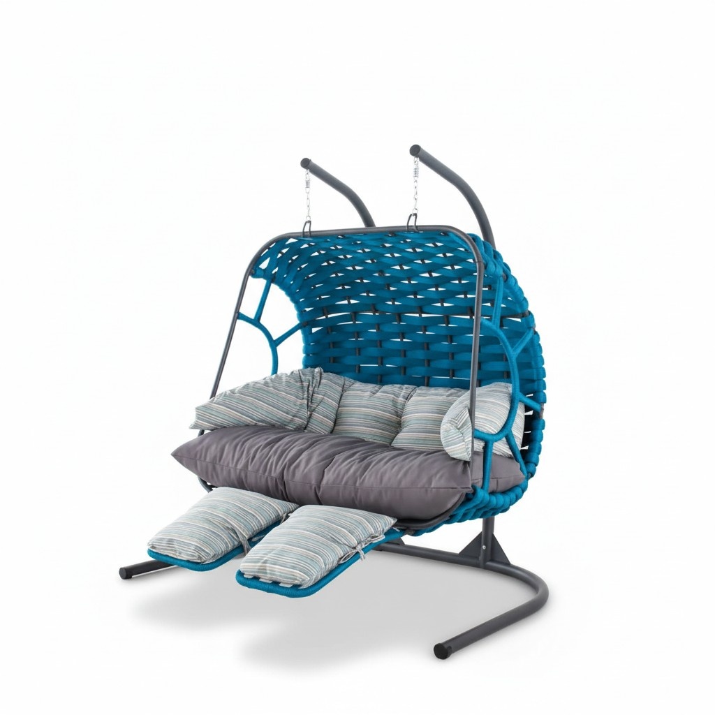 Hängekorb Schaukel Sessel Hängestuhl Gartensessel Hängesessel Hängeschaukel