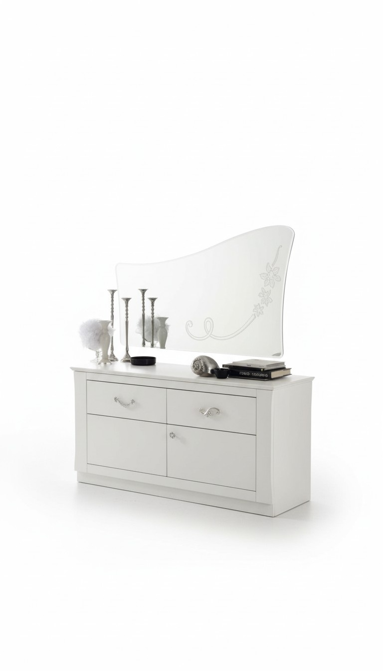 Hängespiegel Spiegel Wandspiegel Schlafzimmer Konsole Modern Holz Design Möbel