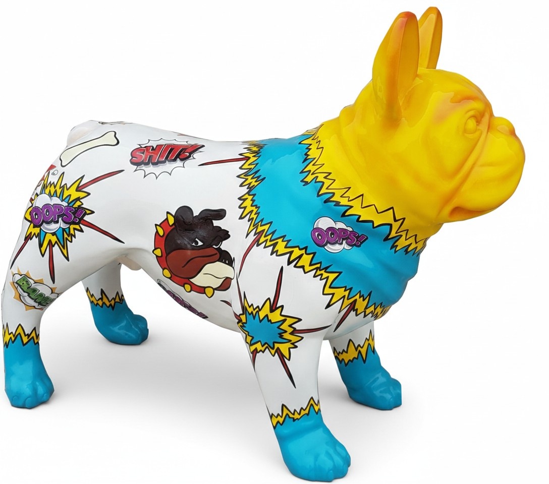 Handarbeit Abstrakte Figur Statue Design Bunte Designer Statuen Skulptur