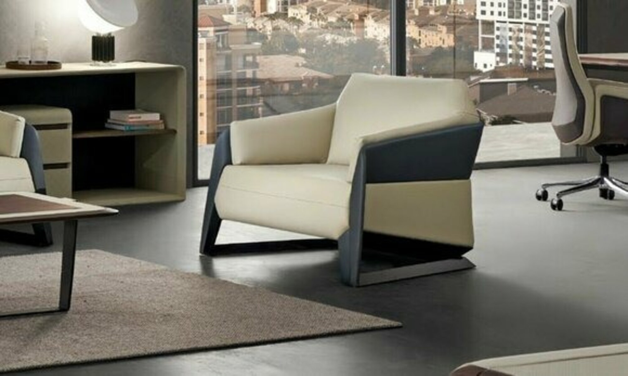 Sessel Fernsehsessel Designer Polstersessel Armlehnsessel Relaxsessel Büro Neu