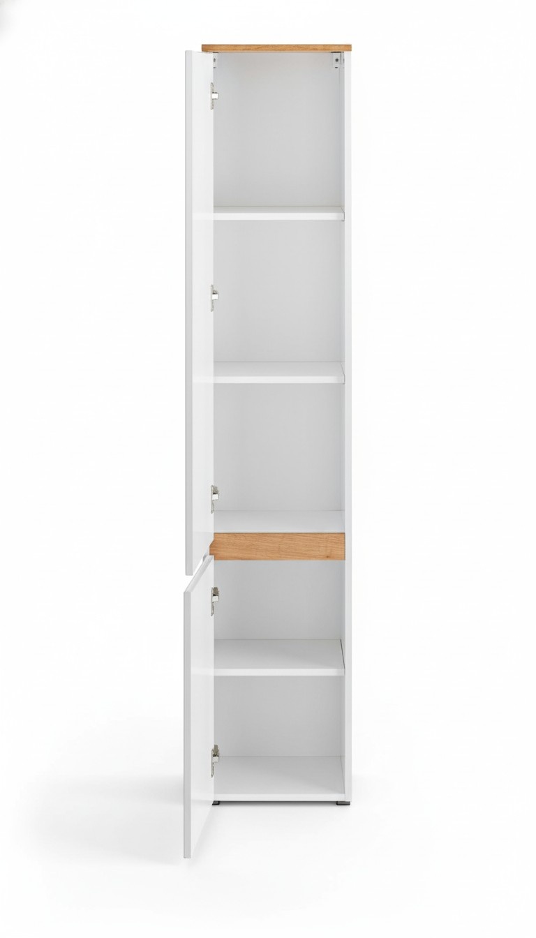 Hochschrank Badezimmerregal Hängeschrank 176cm Badezimmer Möbel Schränke Regal