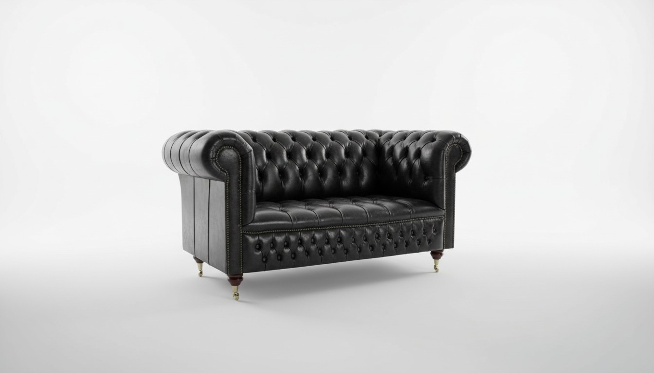 Hochwertige designer Textil Stoff Sofa Couch Chesterfield Samt Leder Polster