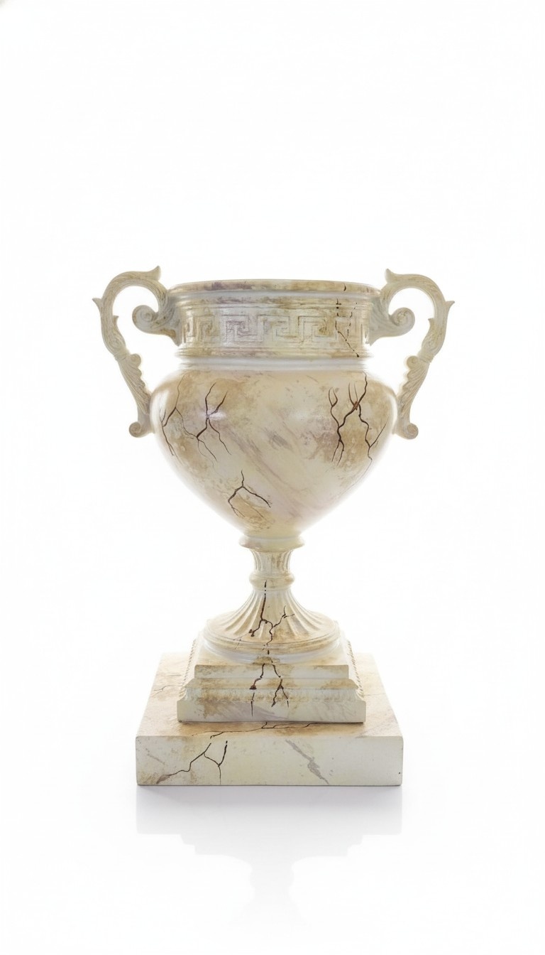 Hochwertige Designer Vase Medusa Vasen Kelch Antik Stil Dekoration Deko