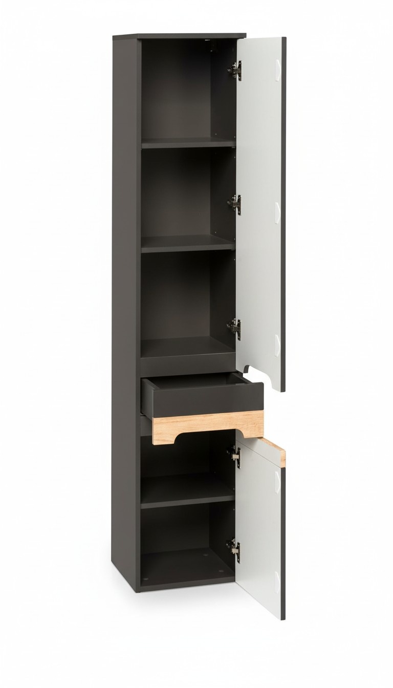 Hochwertige Hänge Badezimmer Regal Schrank Luxus Bad Möbel Schränke Regale 170cm