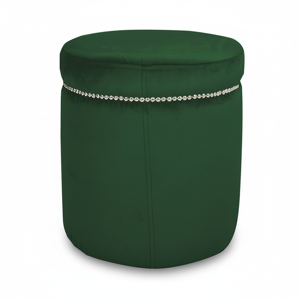 Hocker Fußhocker Ottoman Sitzhocker Sitzpouf Wohnzimmer Designer Pikowana40