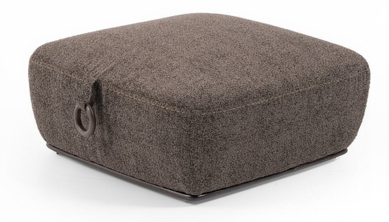 Hocker Sitzhocker Ottomane Pouf Modern Luxus Stoff Design Wohnzimmer Neu