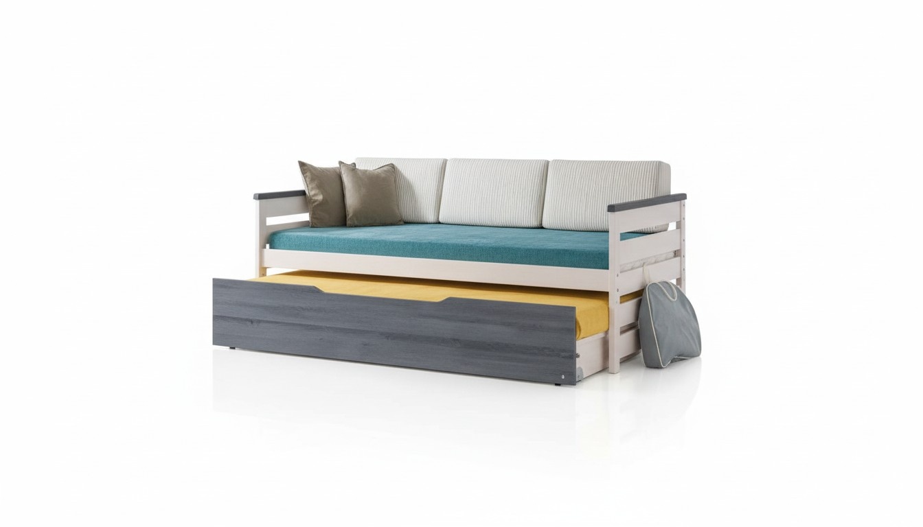 Holz Schlafsofa Bett Kinder Jugendzimmer Holz Betten Schlafsofa Klapp Neu