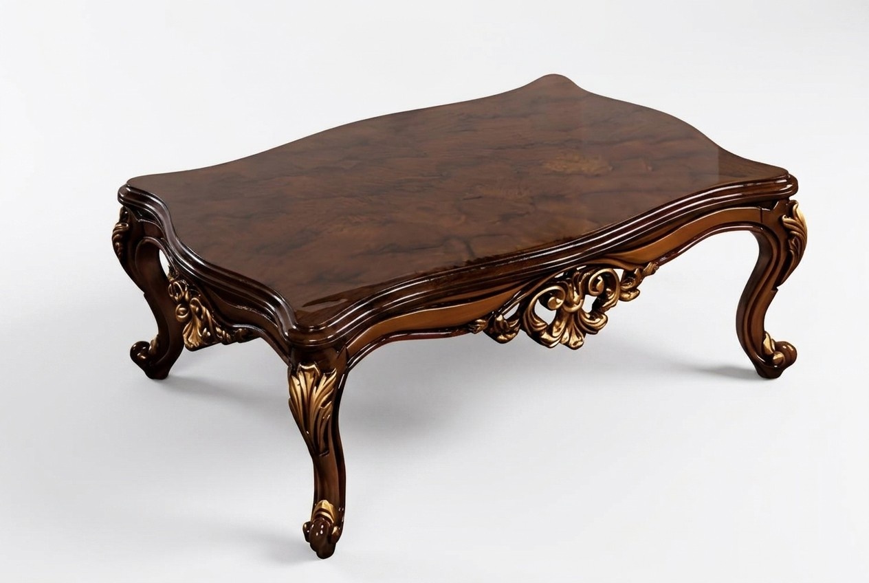 Holz Tisch Beistelltisch Möbel Luxus Couchtisch Braune Couchtische Wohnzimmer