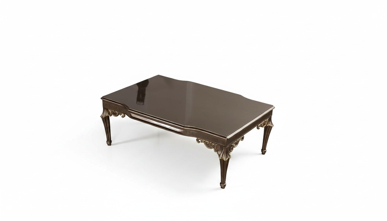 Holz Tisch Möbel Couchtische Klassische Holztische Barock Tische 119x79