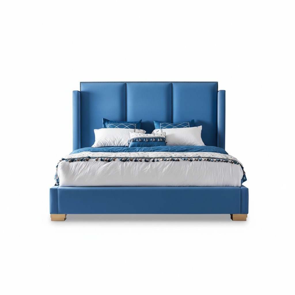 Hotel Betten Doppel Bett Design Holz Bett Betten 180x200cm Schlafzimmer Neu