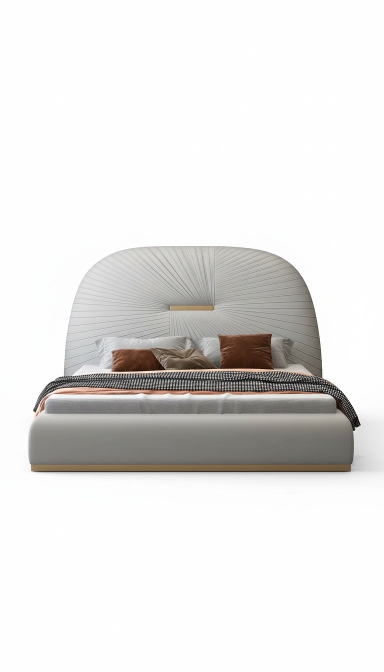 Hotel Luxus Bett Weißes Schlafzimmer Englische Betten 180x200cm Neu