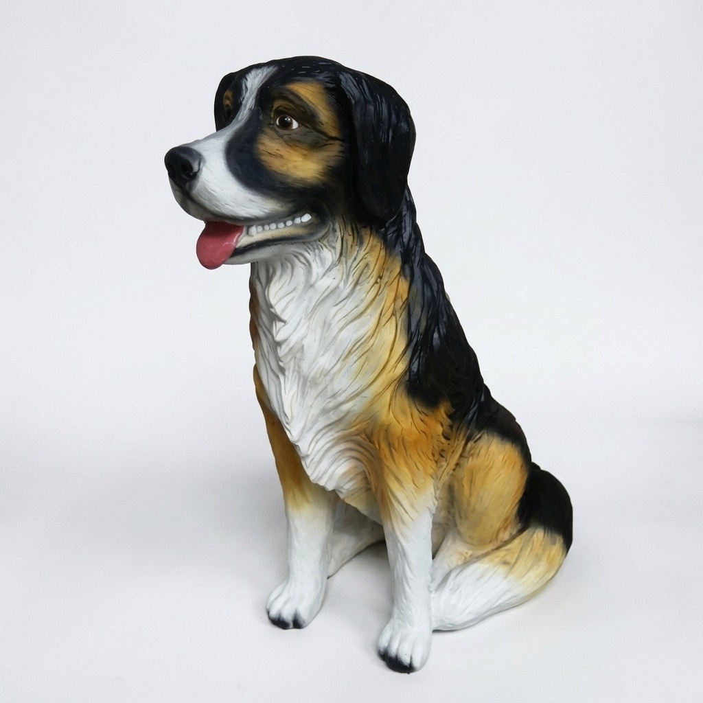 Hund Deko Figur Statue Skulptur 89 cm Figuren Statuen Skulpturen Garten (A555)