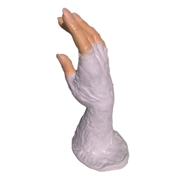 Abstrakte Designer Figur Hand 133cm Statuen Figuren Skulpturen Dekoration