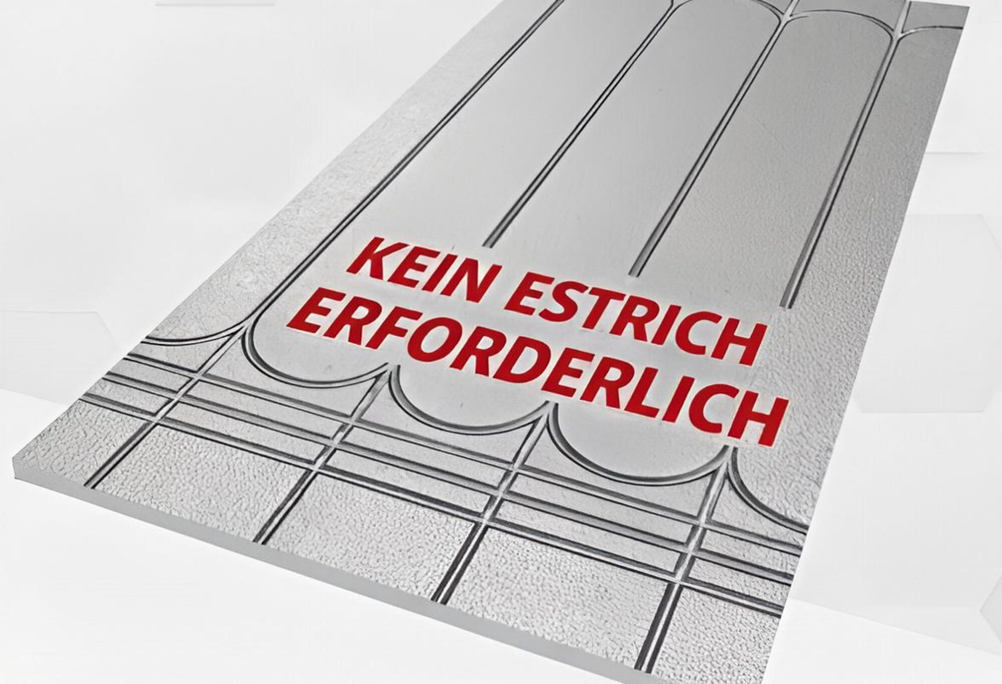 Trockenbau Fußbodenheizung XPS Platte 0,72m² 500kPa 30/25/20 mm