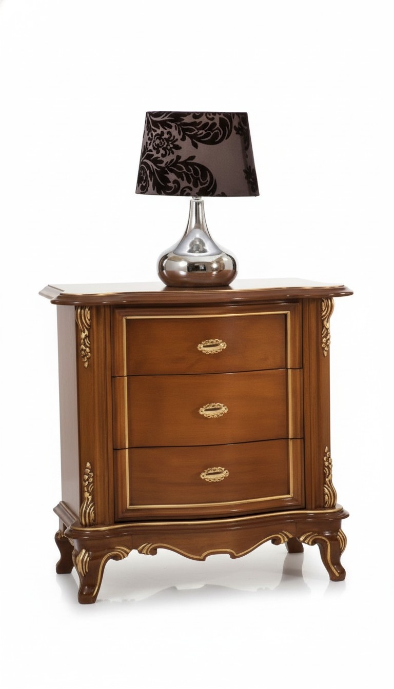 Italien Nachttisch Schrank Nachttische Schränke Beistelltisch Schlafzimmer Möbel