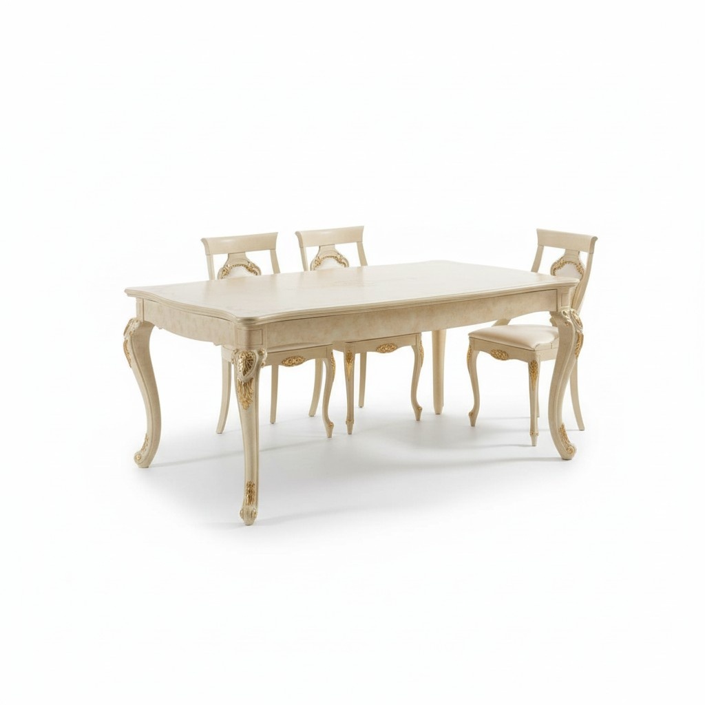 Italienische Esstische Tisch Holz Tische Möbel Esstisch Antik Stil Holztisch Neu