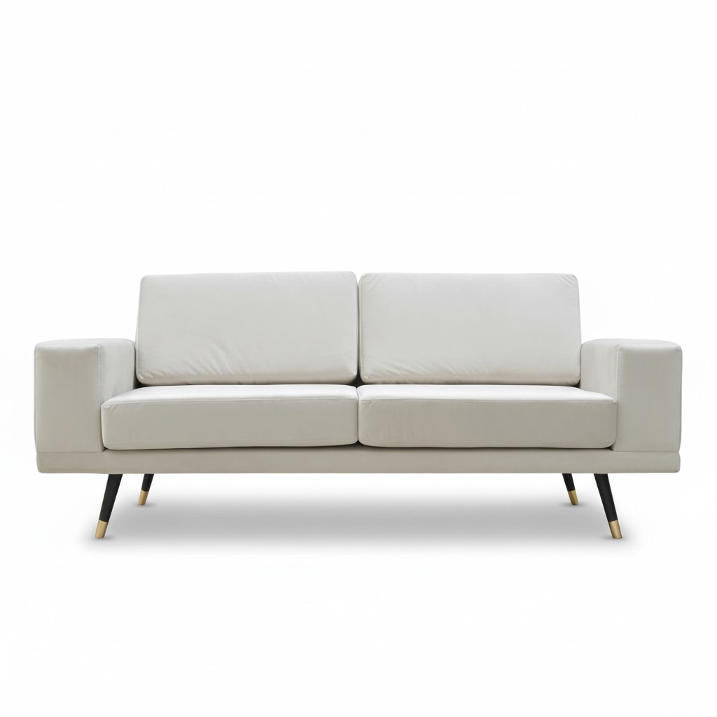 Italienische Möbel Dreisitzer Stoff Wohnzimmer Design Couchen Polster Sofa Sofas