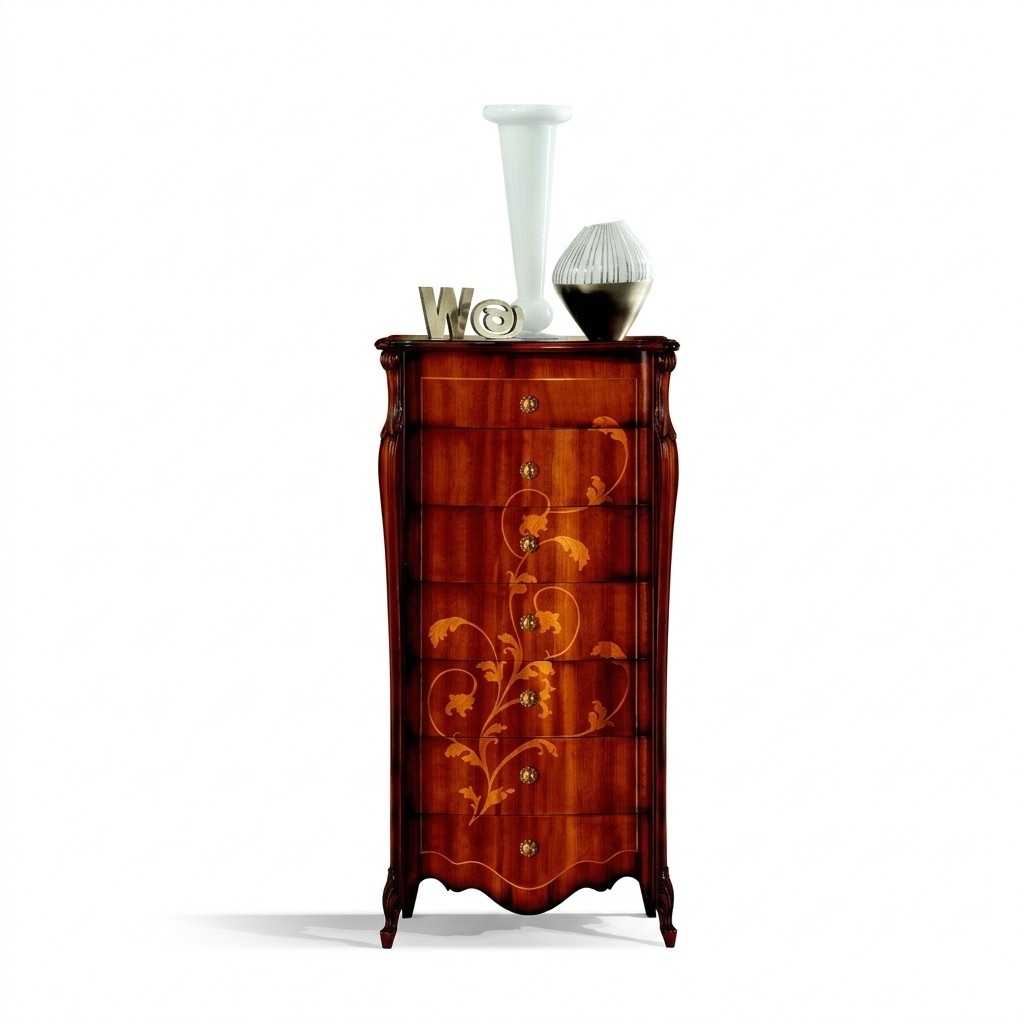 Italienische Möbel Stil Baroco Luxus Kommode Schrank Schränke Designer Möbel Holz Neu