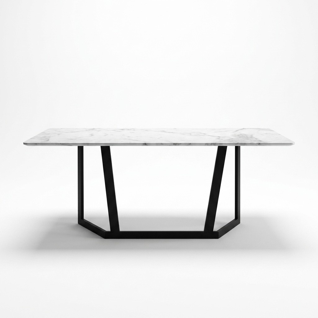Italienische Stil Möbel Schreibtisch Edelstahl Designer Tische Luxus Tisch Neu