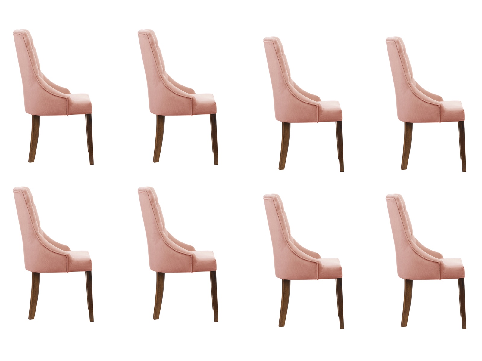 8x Chesterfield Sessel Lounge Club Polster Stuhl Stühle Sitz Garnitur Lehn Neu