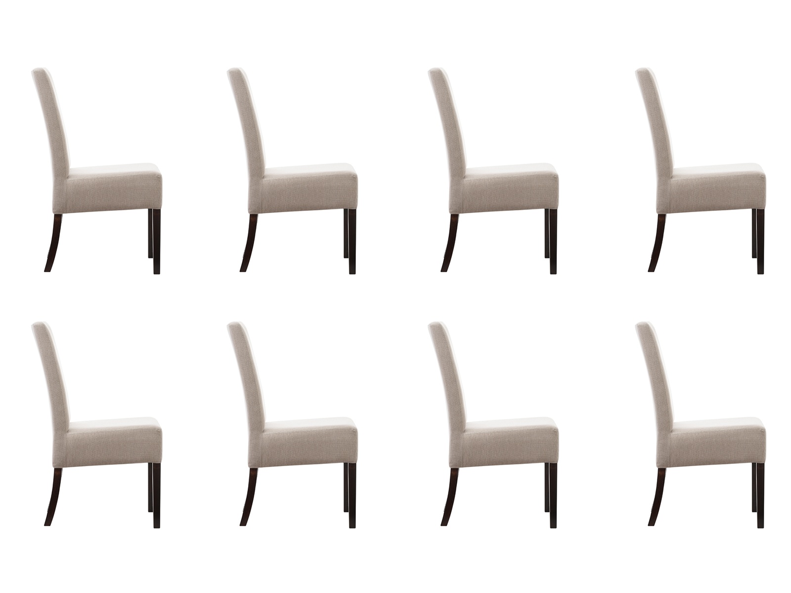8x Stuhl Set Polster Sitz Stühle Garnitur Wartezimmer Kanzlei Praxis Lounge