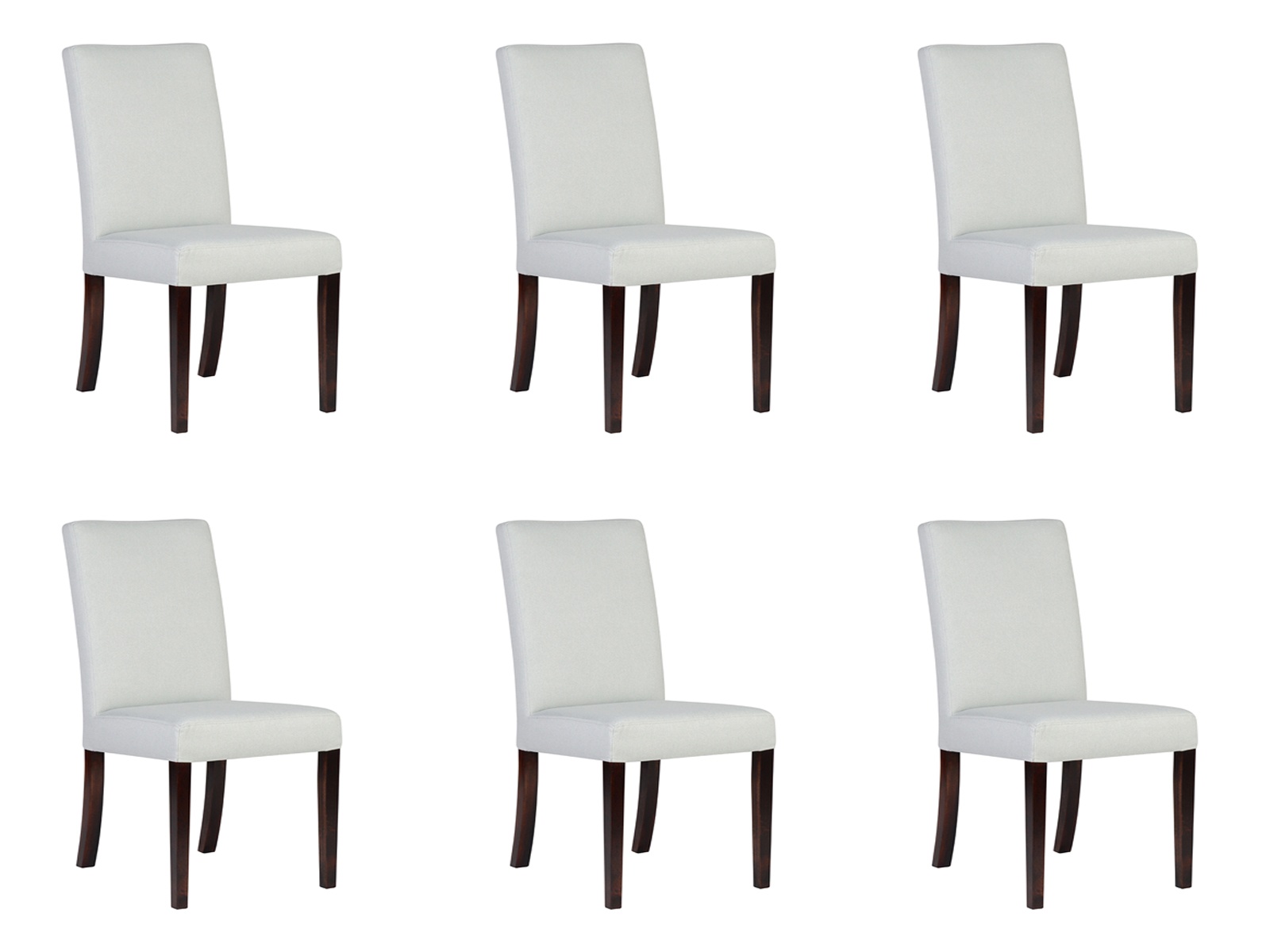 6x Stühle Stuhl Polster Design Lounge Club 6 x Sitz Lehn Garnitur Sessel Neu