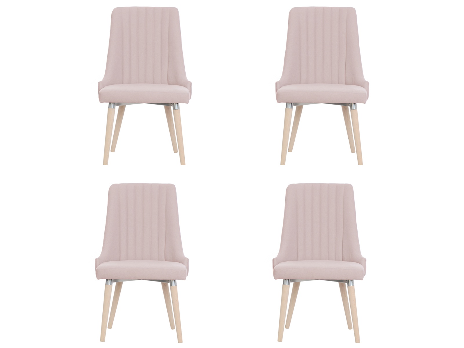 4x Stühle Stuhl Polster Modernes Set Design Lehn Garnitur Sessel Komplett Neu