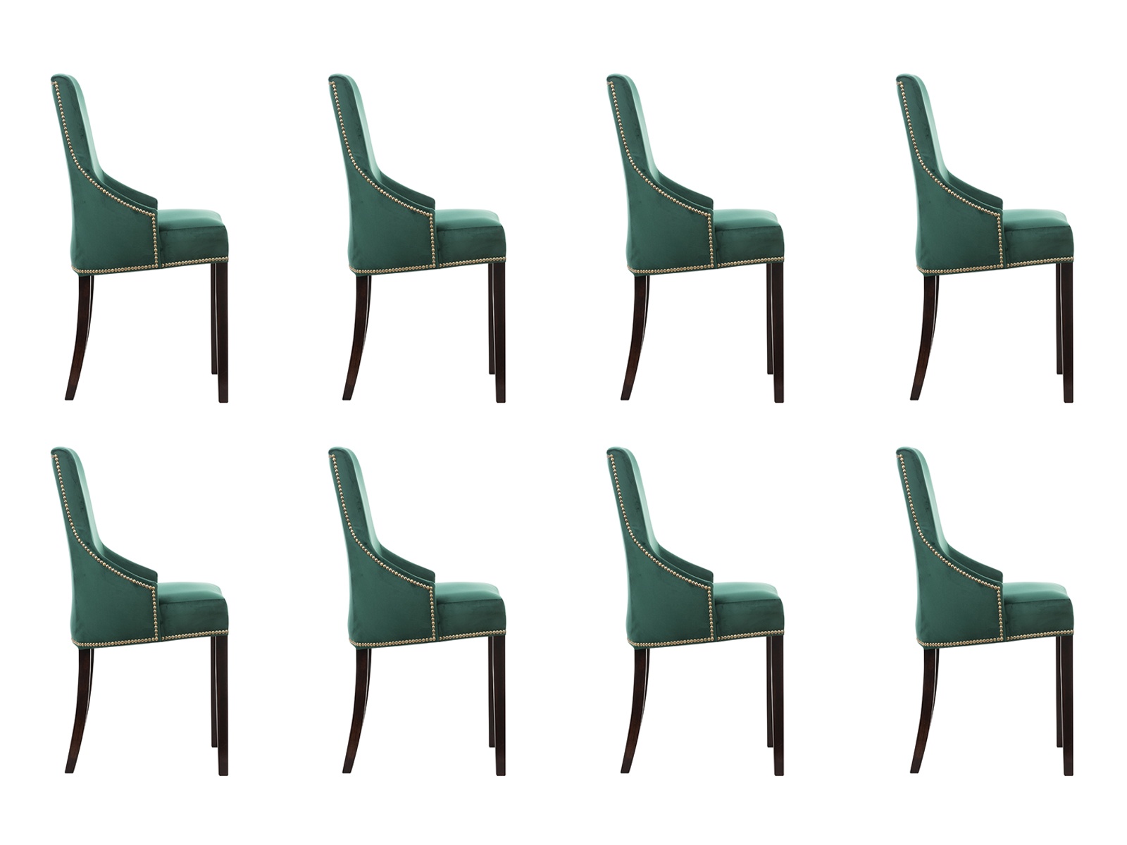 8x Design Polster Sitz Stühle Stuhl Seht Garnitur Sessel Lounge Club Set !