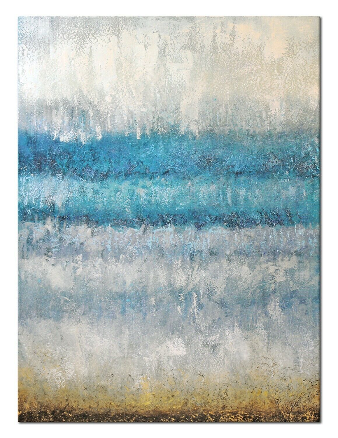 Bilder Ölbilder Hangemalte Gemälde Abstrakte modern Kunst Öl 90x120cm Sofort