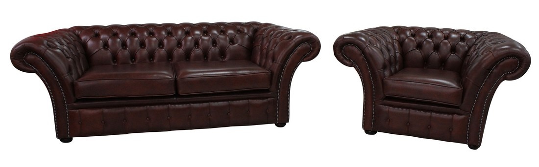 Chesterfield Couch Polster Sitz Sofagarnitur Sofa Couch Garnitur 2+1 Sitzer