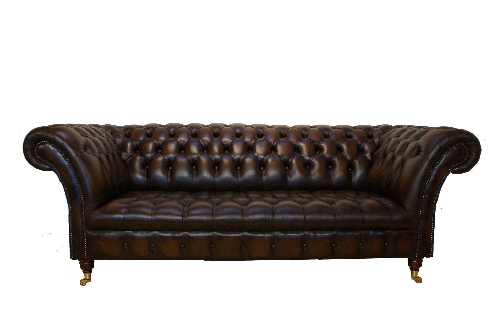 Chesterfield Design Luxus Polster Sofa Couch Sitz Garnitur Leder Textil Neu