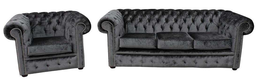 Sofagarnitur Sofa Couch Komplette Luxus Polster Sitz Textil Garnitur 3+1
