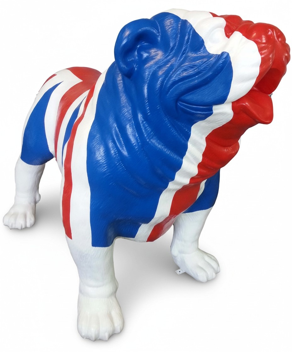 Jack Union Dekoration Hund Statue Skulptur 160cm Abstrakte Figuren Deko