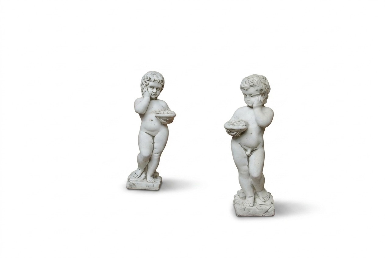 Junge 72cm Figur Statue Figuren Skulptur Statuen Garten Dekoration Deko