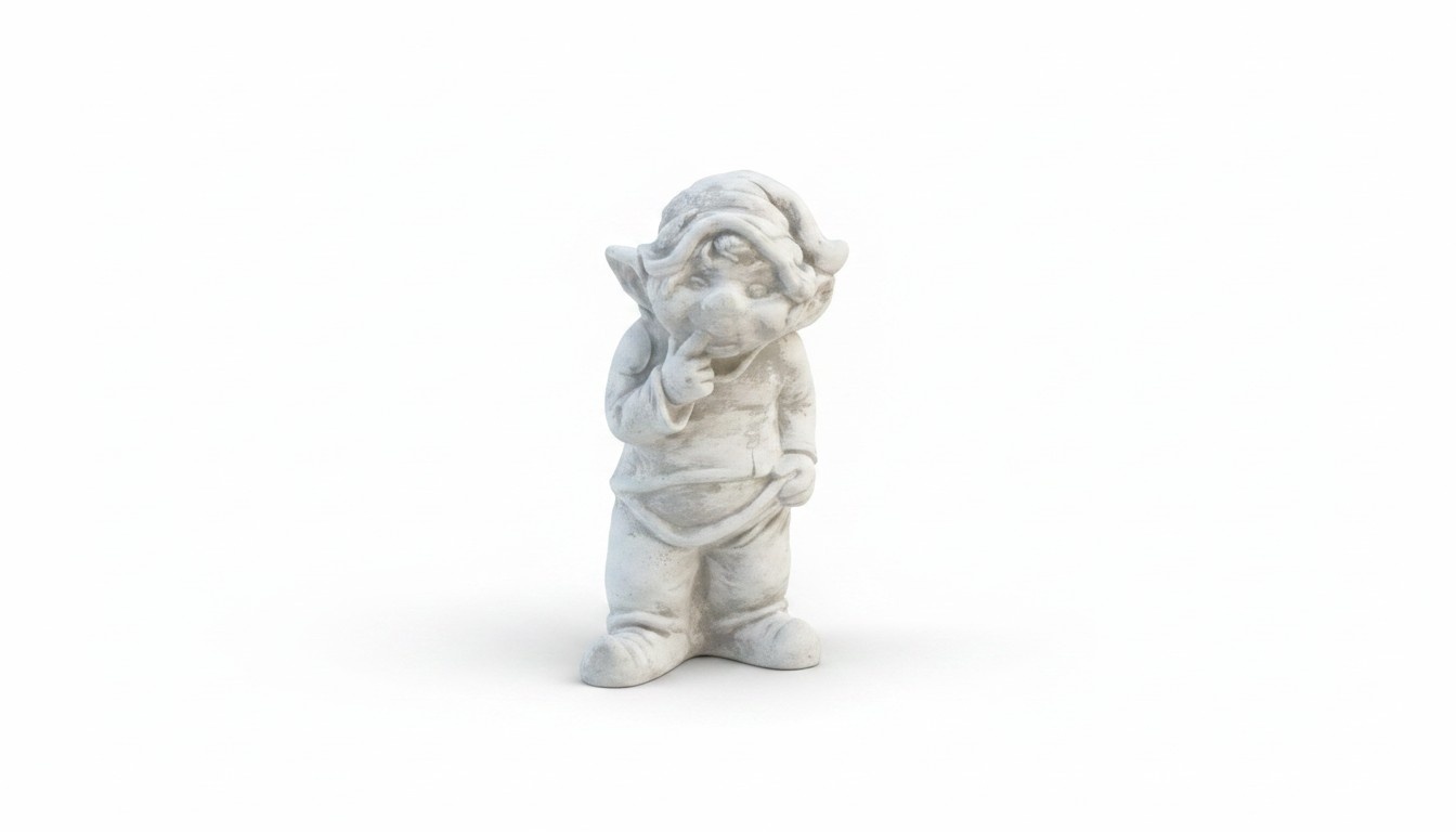 Junge Bub 40cm Figur Statue Figuren Skulptur Statuen Garten Dekoration