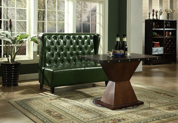 Chesterfield Sofa Bank Couch Sitzbank Grün Wartezimmer Wohnzimmer