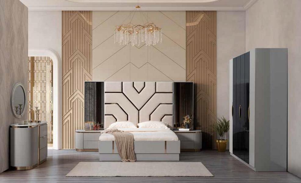 Luxus Schlafzimmer Kleiderschrank Modernes Kleiderschrank mit Spiegel