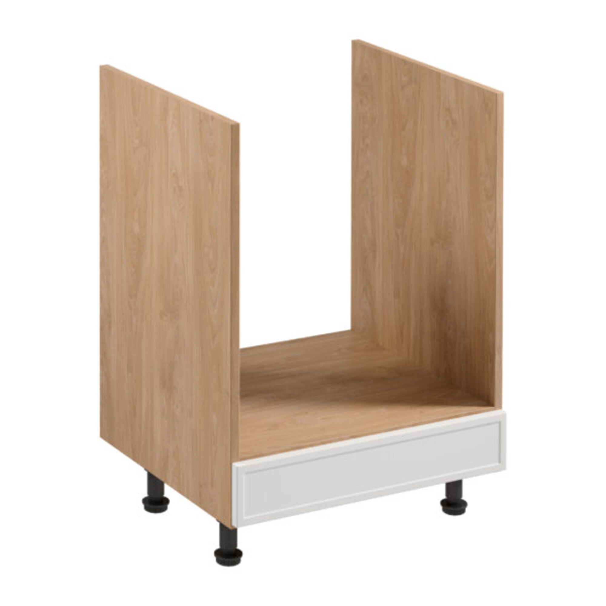 Unterbau für Backofen Unterschrank Küchenschrank Schubladen Einbauküche